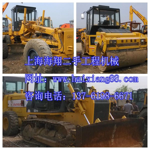 出售二手厦工铁三轮压路机 双钢轮压路机