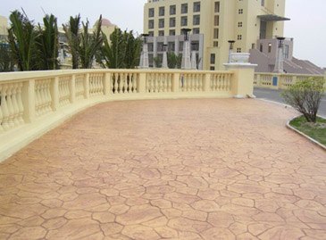 扬中市彩色艺术地坪 扬中市压膜地坪 扬中市彩色压膜地坪