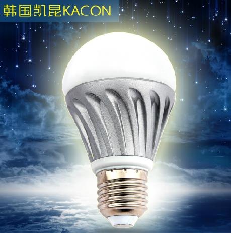 新东方 LED灯泡 E27螺口 3W5W7W金属铝泡 