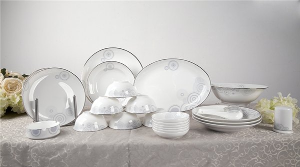 供应 高淳陶瓷20头水语系列餐具