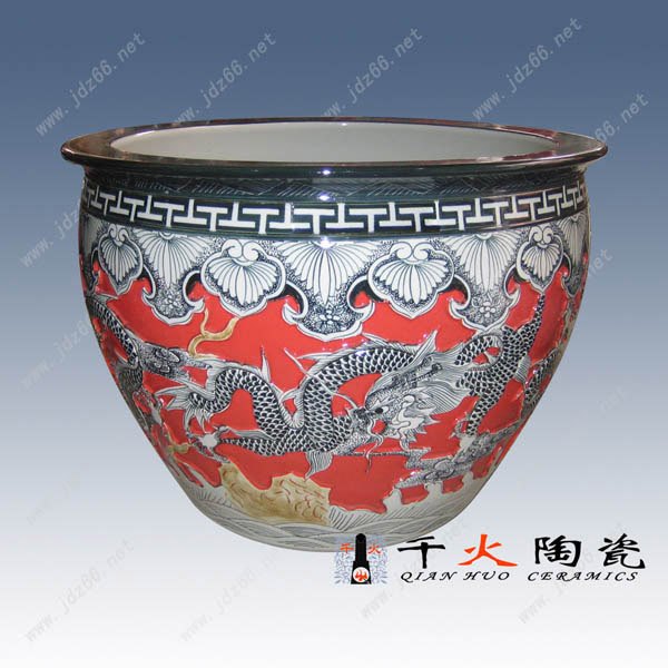 供应风水鱼缸 雕刻风水缸定制