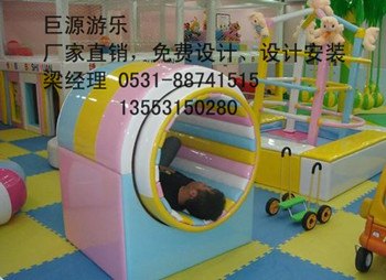 济南充气新款跳床 超市游乐