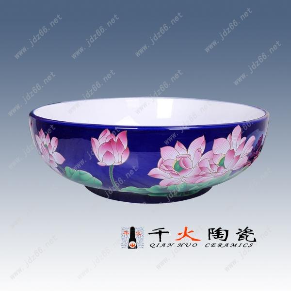 私人定制陶瓷洗脸盆 陶瓷洗面盆 立柱盆 景德镇陶瓷厂