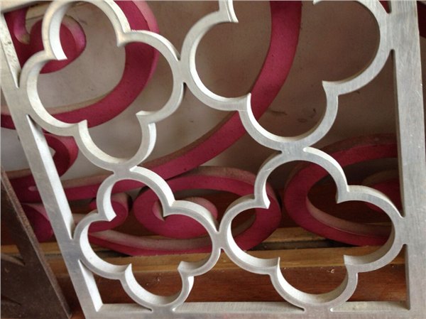广州水切割铝板雕花