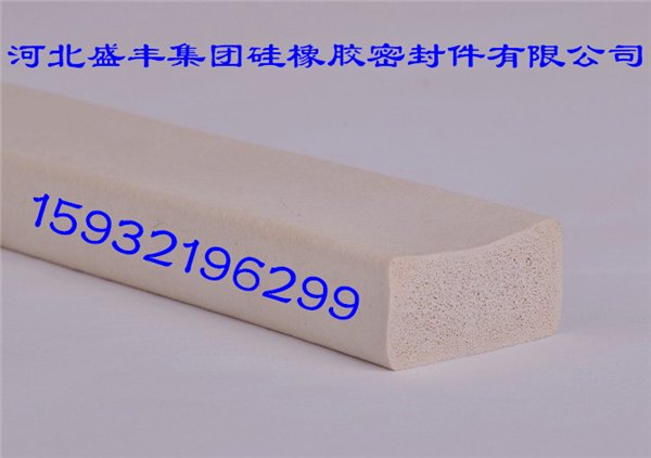 供应耐高温抗酸碱硅胶圆形方形密封条