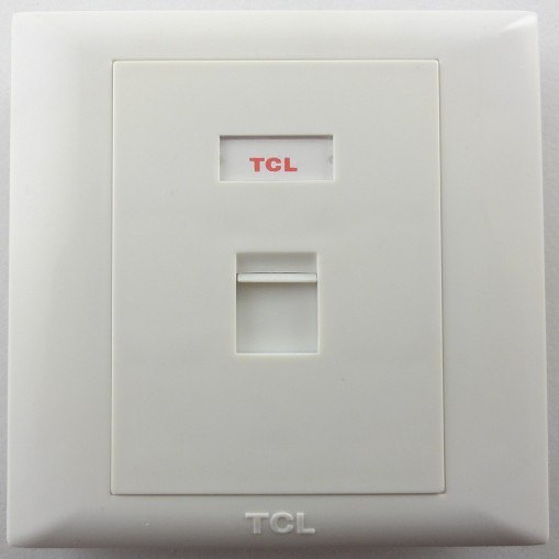 TCL单口信息面板 PF1312 语音按装面板