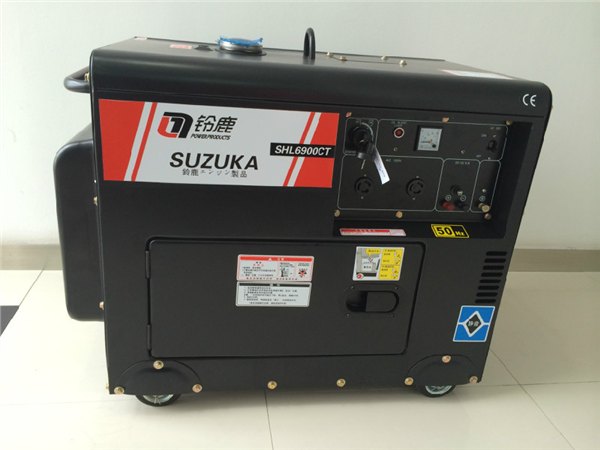 5KW静音柴油发电机型号SHL6900CT
