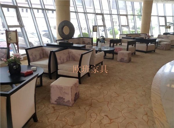 高档休闲沙发-咖啡厅-中西餐厅-沙发卡座（真皮）欧班厂家直销