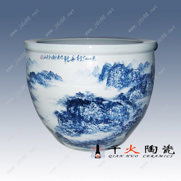 陶瓷缸 青花瓷缸 陶瓷缸厂家