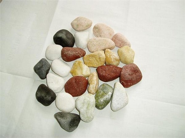山东玉砂砾机制鹅卵石 青岛新艺祥绿化工程