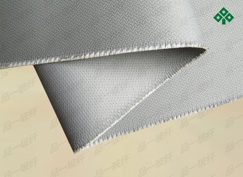 灰色硅玻钛金布 灰色防火高温布 保温硅胶布 玻纤复合布