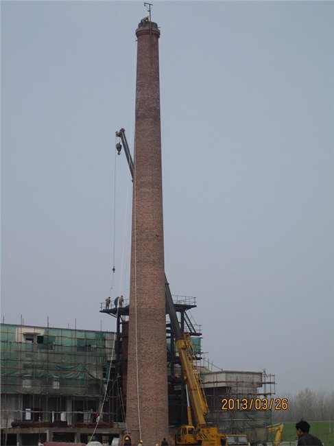 凉水塔新建山东砖混烟囱新建烟囱改造  江苏中杰高空
