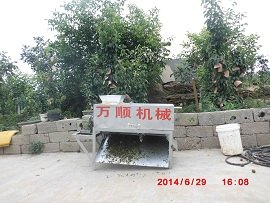 甘肃青核桃脱皮清洗一体机 万顺机械