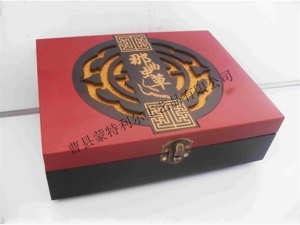 供应定制木质人参包装盒精美礼品包装