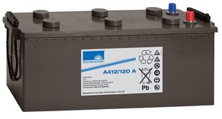 德国阳光蓄电池A412/120A胶体蓄电池价格