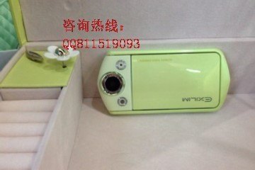 新品自拍神器现货抢购批发卡西欧TR350S清新绿