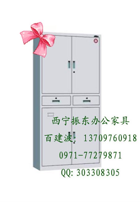 西宁铁皮三节柜双节柜五节柜专业办公文件柜品种齐全价格更低质量更好