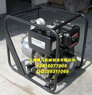 现货4寸柴油水泵,手启动,自吸水泵