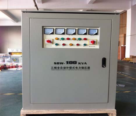 供应SBW-30KW大功率稳压器 西安50KVA补偿稳压器