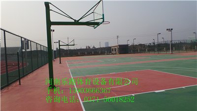供应濮阳优质室外塑胶篮球场
