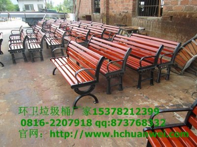 自贡休闲椅厂家生产电子城,市政公园防腐木椅子,防腐木座椅,户外休闲椅