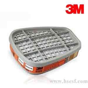 3M 6009滤毒盒上海和赛富6000面具配件