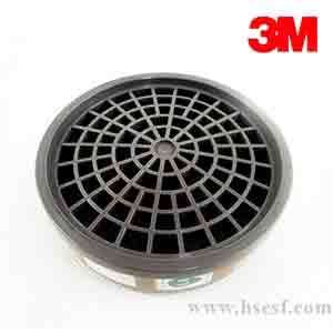 3M 3301CN 有机蒸气滤毒盒 防毒面具配件