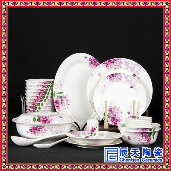 陶瓷餐具 精美酒店陶瓷餐具 景德镇陶瓷厂家