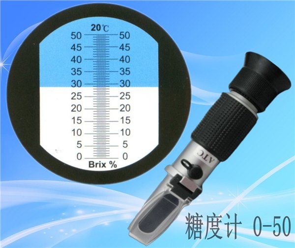便携式糖度计折光仪 糖量仪 糖度检测折射仪 蔬菜水果含糖量检测 