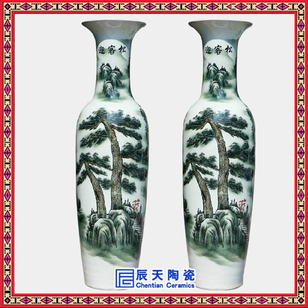陶瓷大花瓶景德镇陶瓷酒店大花瓶陶瓷大花瓶价格