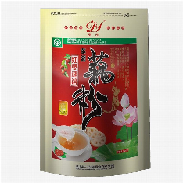 供应湖北特产实惠装红枣速溶藕粉（390克）