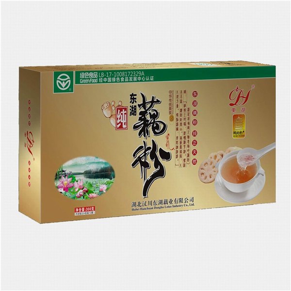 供应湖北特产盒装纯藕粉（300克）