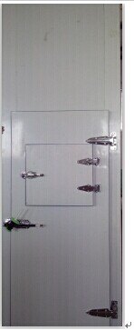 供应聚氨酯冷库门-半埋门（带小门）
