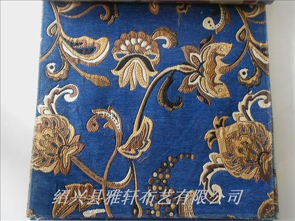 民族风格窗帘有特色的雪尼尔面料