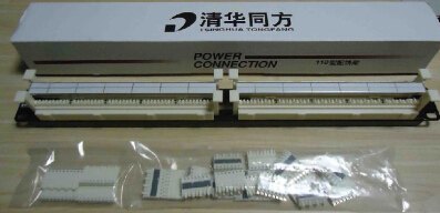 清华同方语音110配线架  100对电话配线架  郑州全城最便宜