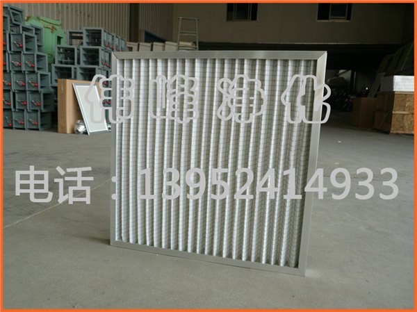 板式初中效过滤器 初效过滤棉 中效箱式过滤器