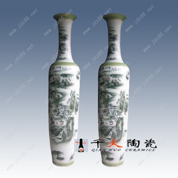 落地陶瓷大花瓶 门厅大花瓶 