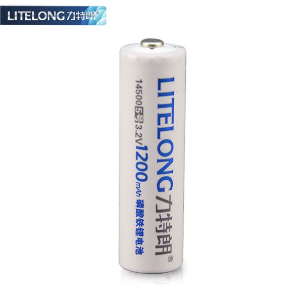 力特朗5号1200毫安  铁锂充电电池