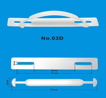 供应03D 塑料纸箱扣