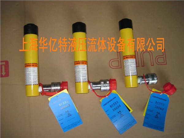 RC单作用液压油缸特点：外环螺纹、柱塞螺纹和底部安装孔使得定位方便