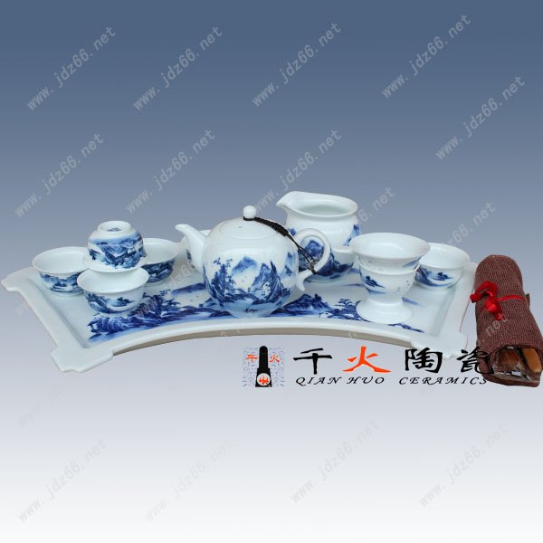 中秋礼品茶具套装批发 江西景德镇茶具厂家