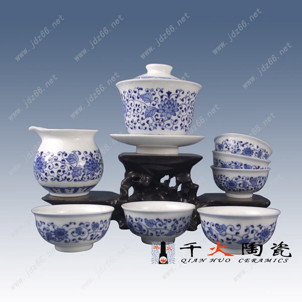 陶瓷礼品 茶具礼品 陶瓷功夫茶具套装批发