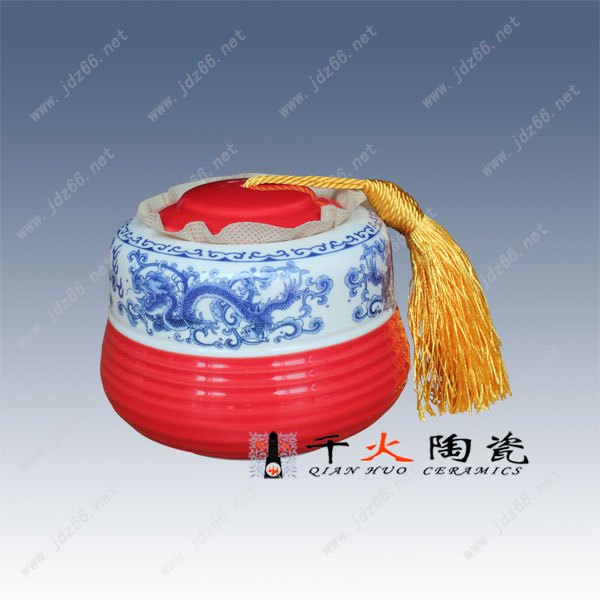红色茶叶罐提供加字加图案定制 