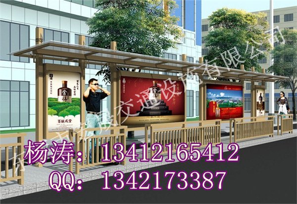偃师不锈钢候车亭低价订做，河南公交候车亭工厂制作，候车亭图片