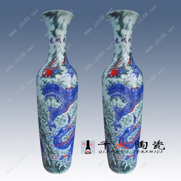供应景德镇艺术大花瓶 大型装饰大花瓶 