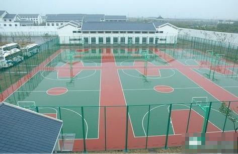 上海硅pu篮球场厂家报价