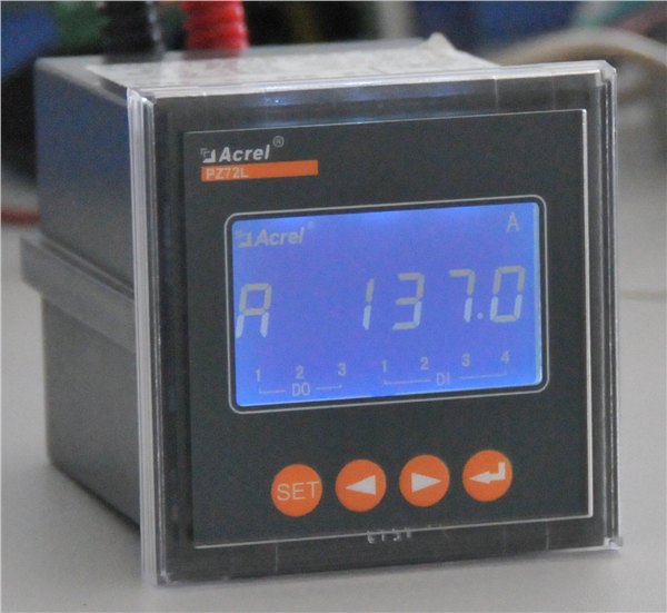 安科瑞LCD显示三相电流表PZ48L-AI3
