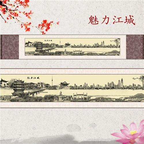 江西省城市印象画城市印象画批发零售图金立激光