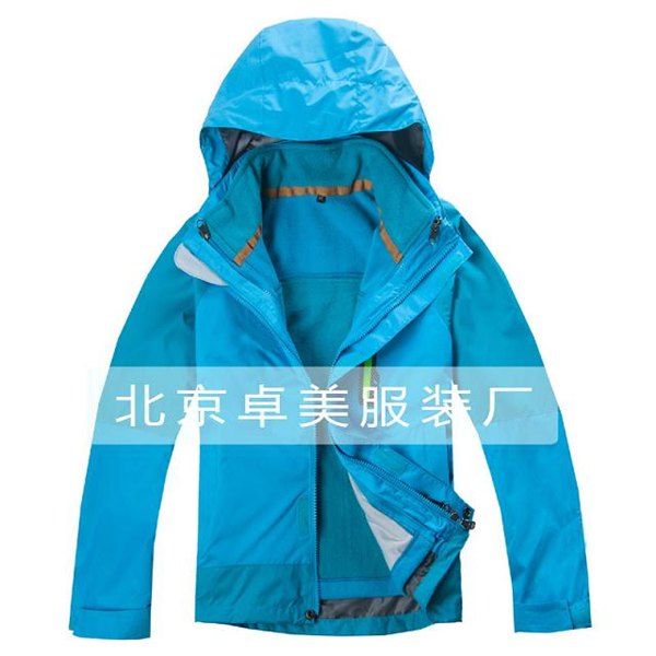 北京大兴定做户外登山冲锋衣定制户外冲锋衣生产厂家物美价廉