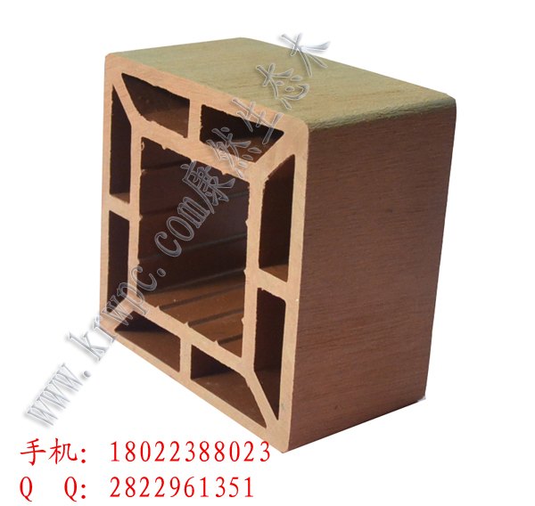 湖南緑可木厂家直销9090塑木护栏立柱